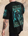 THE CLOSER I GET TO NATURE BIGFOOT ALL OVER PRINT - YHHN1007253
