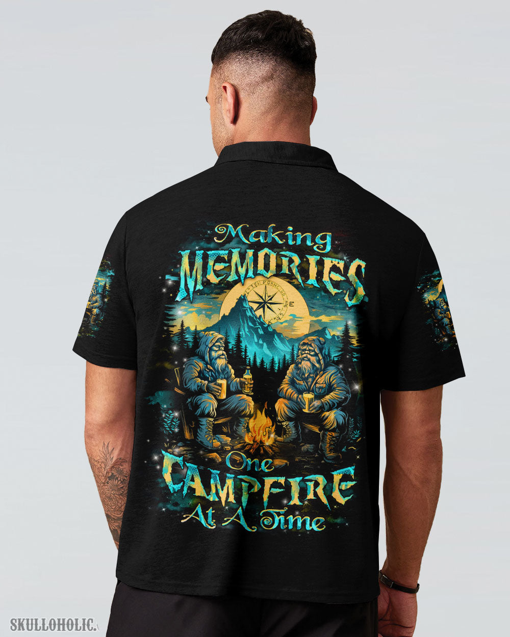 MAKING MEMORIES ONE CAMPFIRE AT A TIME BIGFOOT ALL OVER PRINT- YHHN1112241