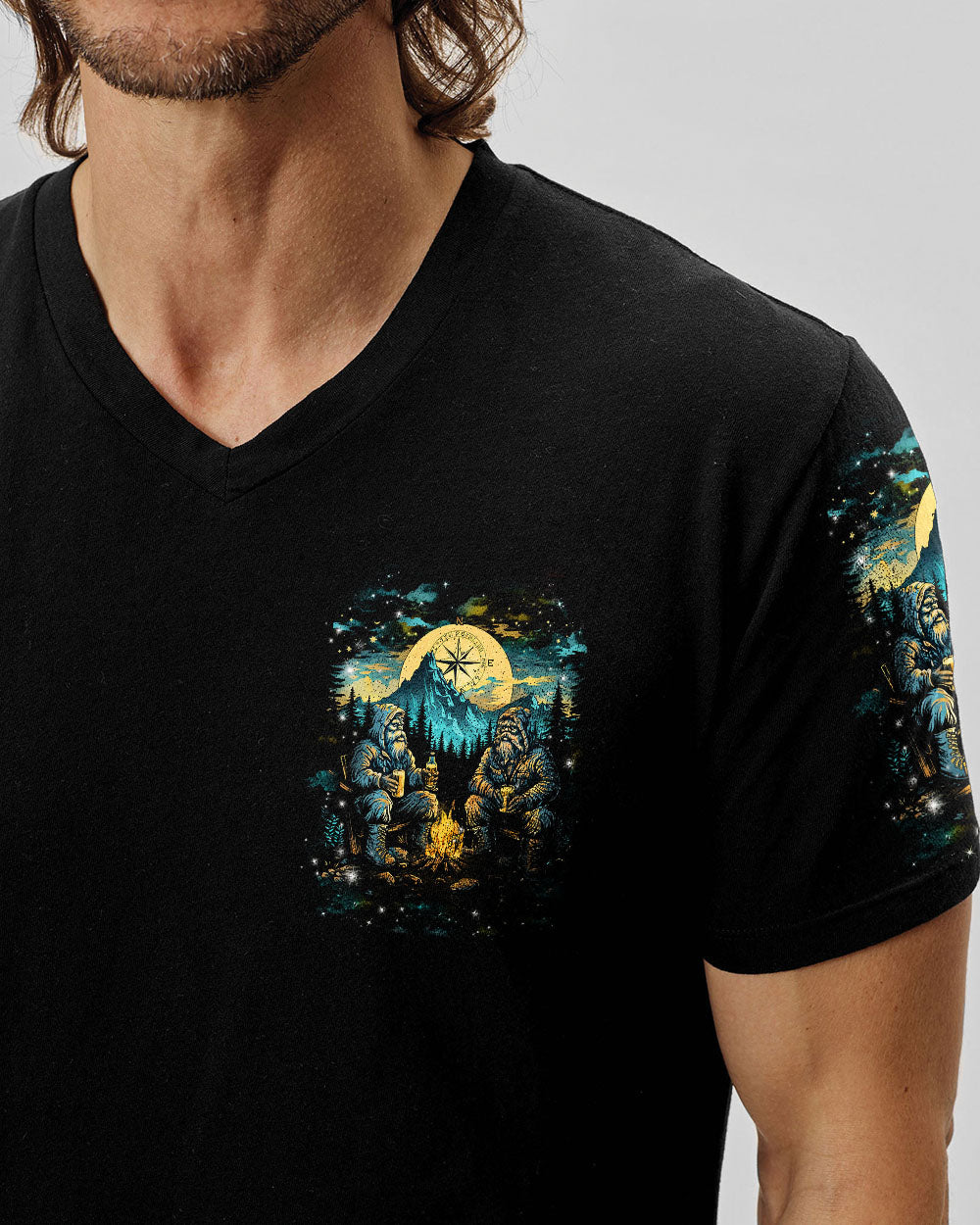 MAKING MEMORIES ONE CAMPFIRE AT A TIME BIGFOOT ALL OVER PRINT- YHHN1112241