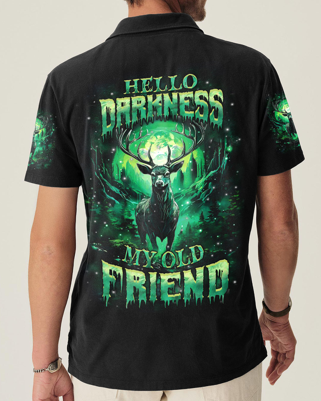 HELLO DARKNESS MY OLD FRIEND DEER ALL OVER PRINT - YHHN1212252