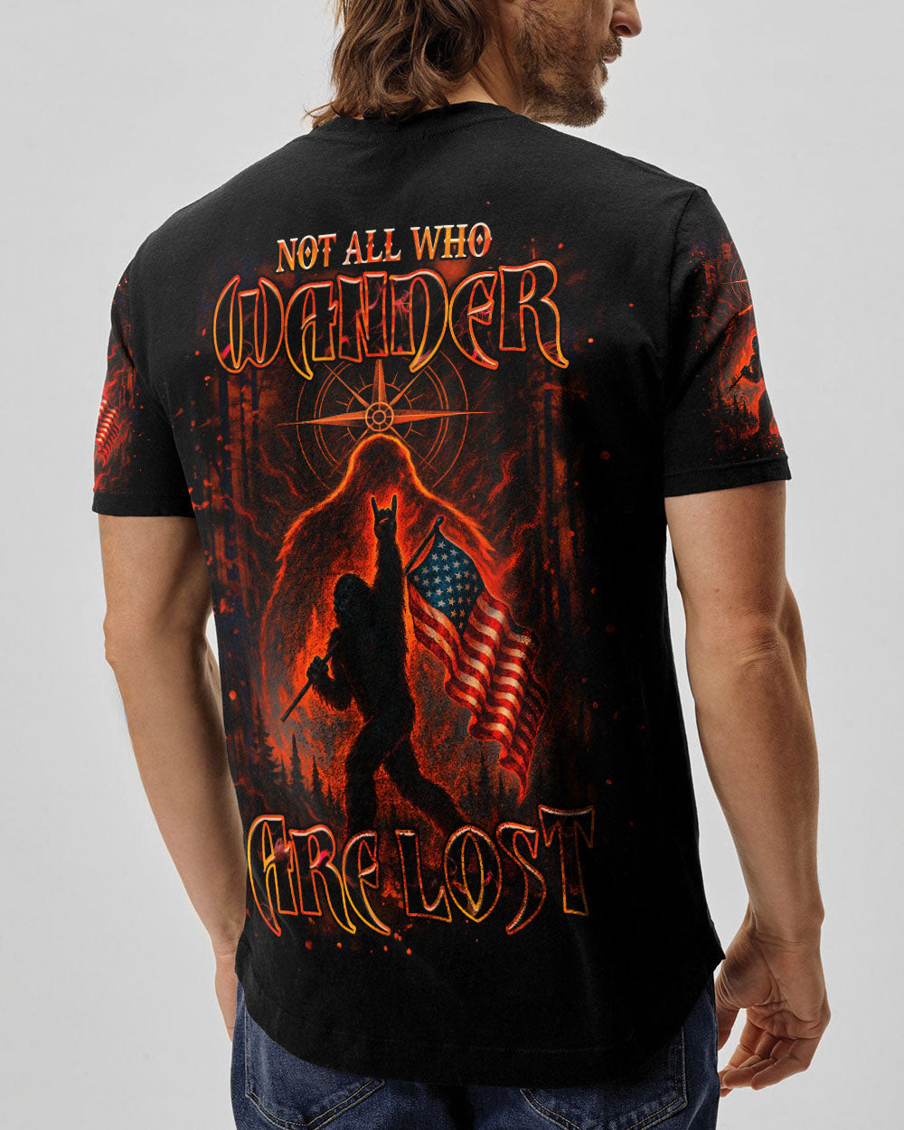 NOT ALL WHO WANDER ARE LOST ALL OVER PRINT - YHHN1306254