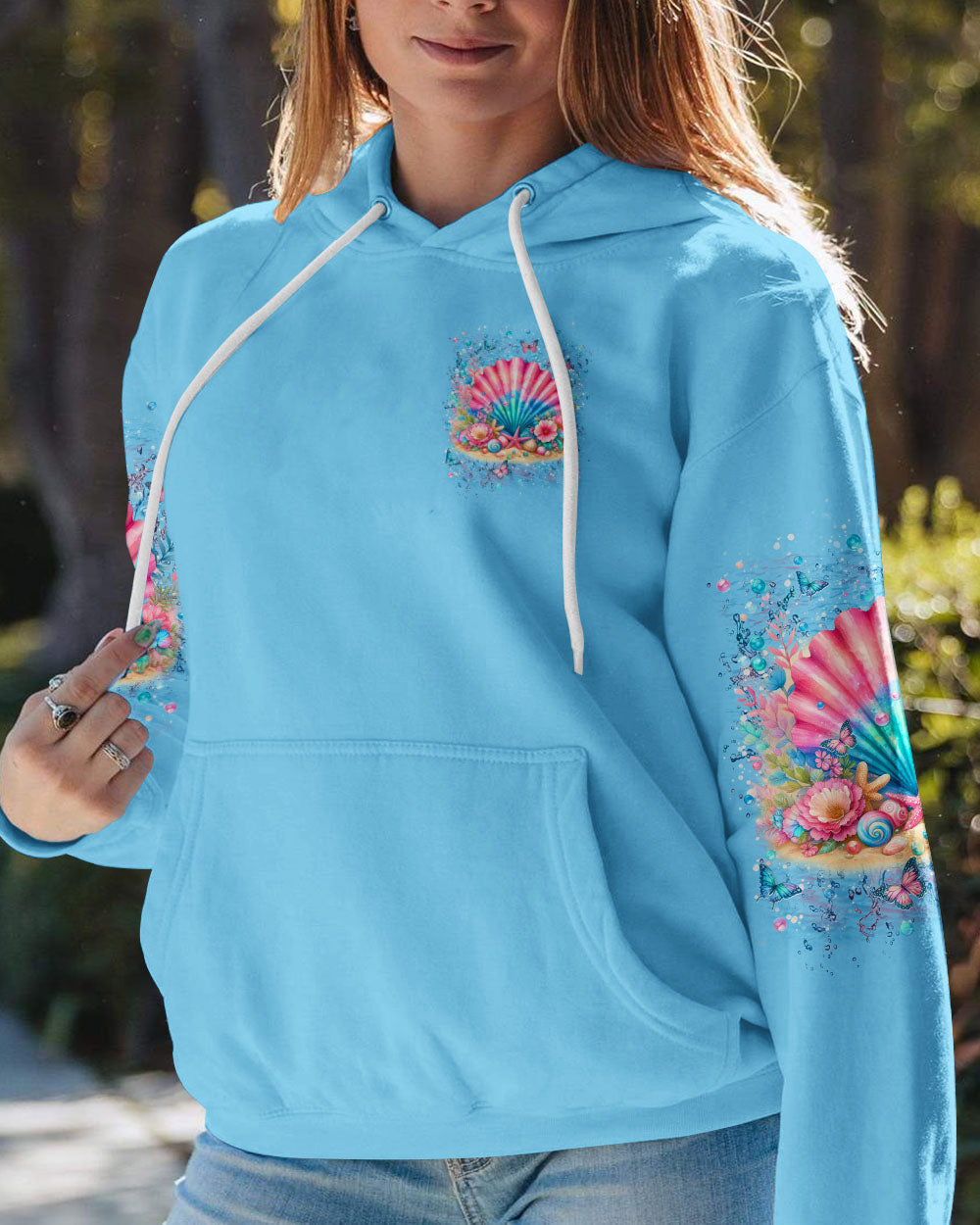 NOT ALL WHO WANDER ARE LOST SEASHELL ALL OVER PRINT - YHHN1605243