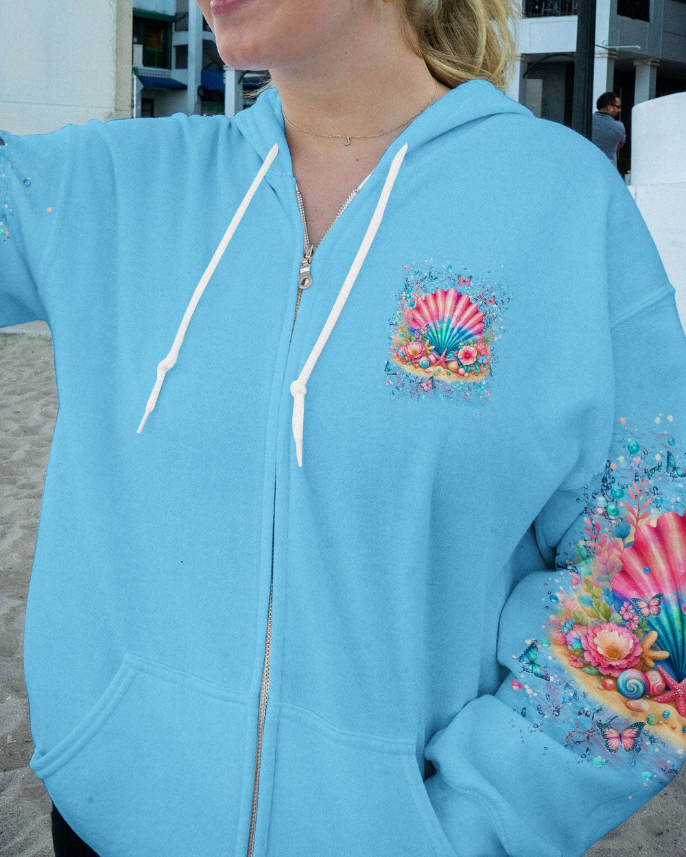 NOT ALL WHO WANDER ARE LOST SEASHELL ALL OVER PRINT - YHHN1605243