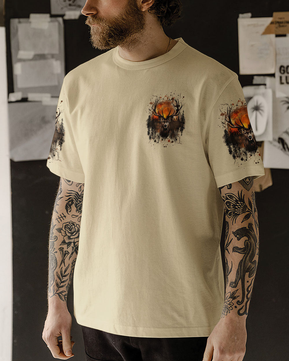THE CLOSER I GET TO NATURE ALL OVER PRINT - YHHN1609243