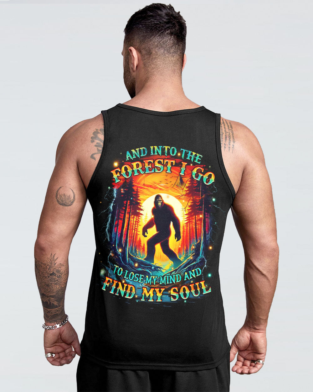 AND INTO THE FOREST I GO BIGFOOT ALL OVER PRINT - YHHN1704253