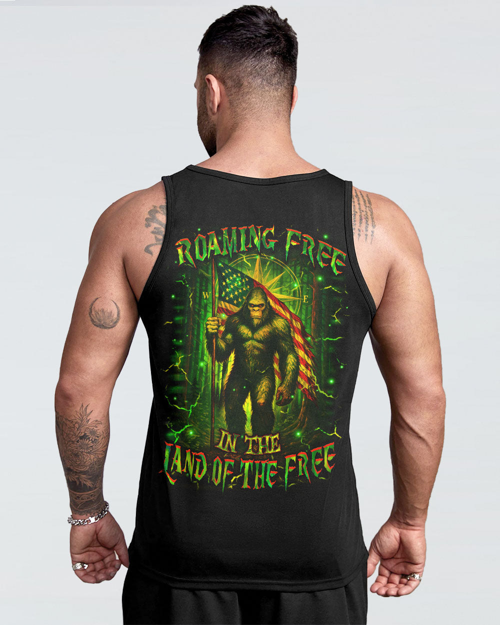 ROAMING FREE IN THE LAND OF THE FREE ALL OVER PRINT - YHHN1706253