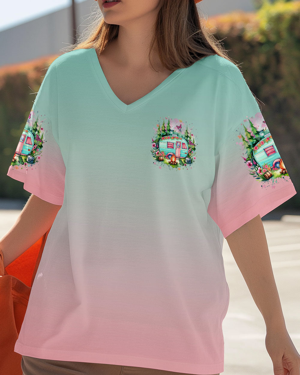 BE A HAPPY CAMPER ALL OVER PRINT - YHHN1912243