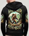 NOT ALL WHO WANDER ARE LOST BIGFOOT ALL OVER PRINT - YHHN2001254