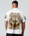 NOT ALL WHO WANDER ARE LOST DEER COMPASS ALL OVER PRINT - YHHN2107253