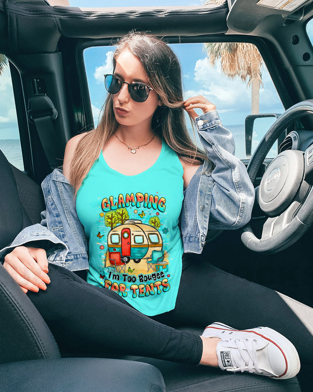 GLAMPING I'M TO BOUGEE ALL OVER PRINT - YHHN2108252