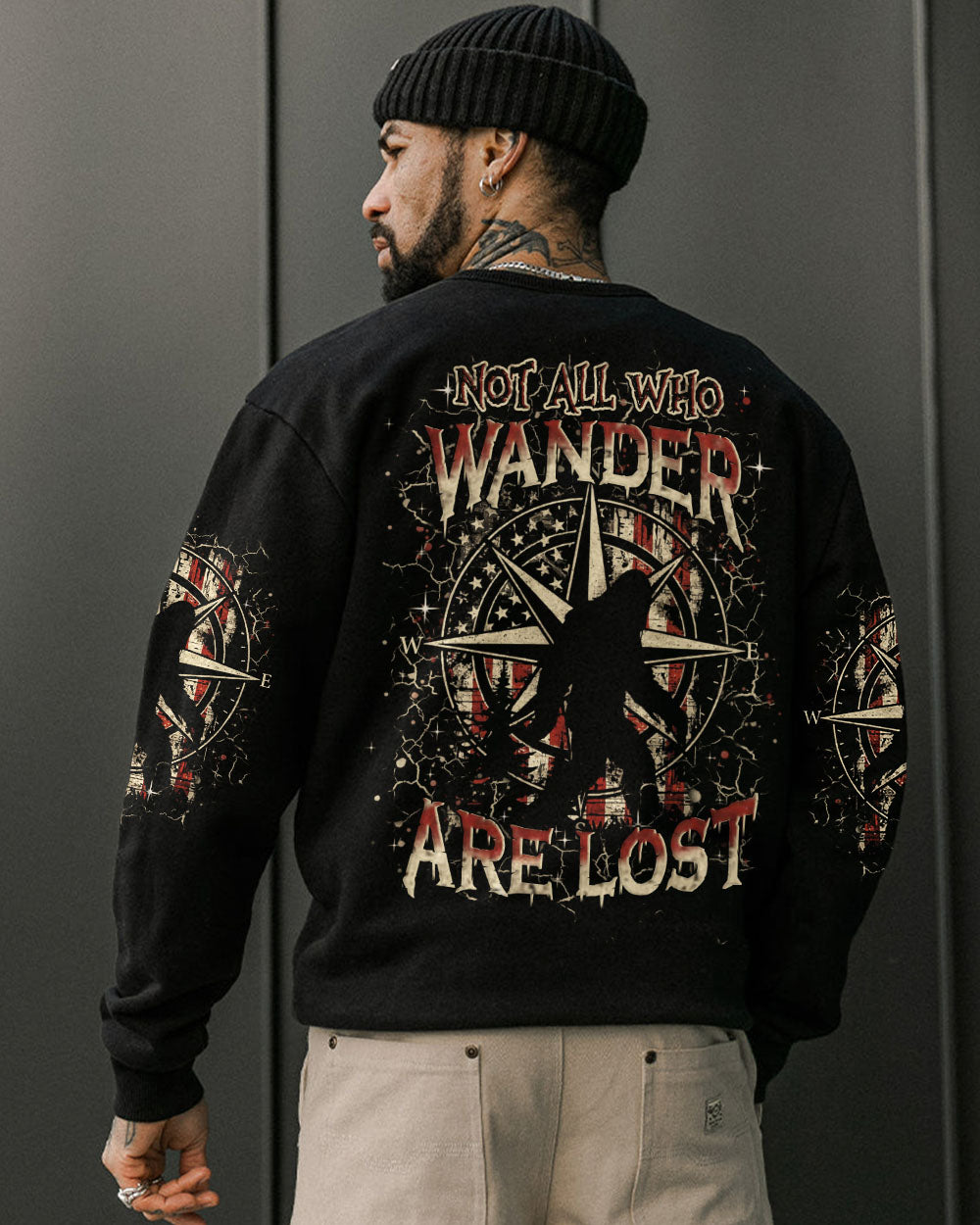 NOT ALL WHO WANDER ARE LOST ALL OVER PRINT - YHHN2110251