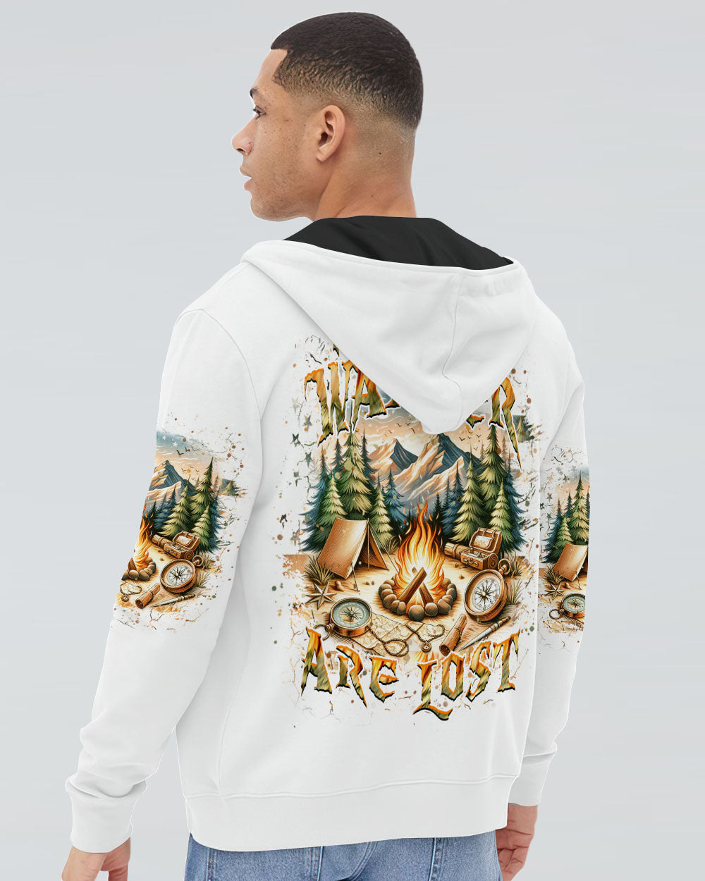 NOT ALL WHO WANDER ARE LOST ALL OVER PRINT - YHHN2304244