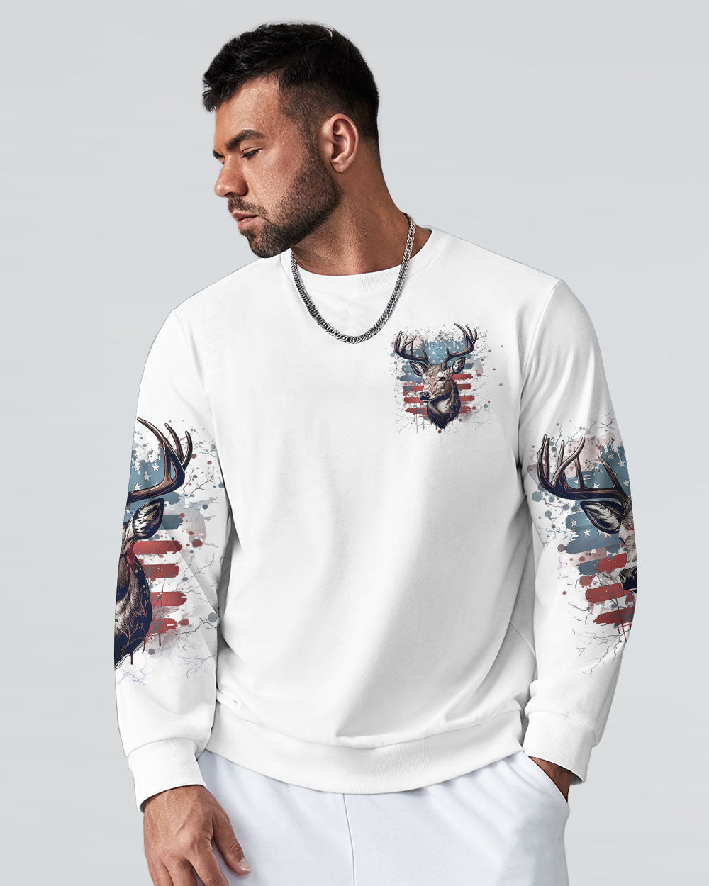 THE CLOSER I GET TO NATURE DEER HUNTING ALL OVER PRINT - YHHN2307241