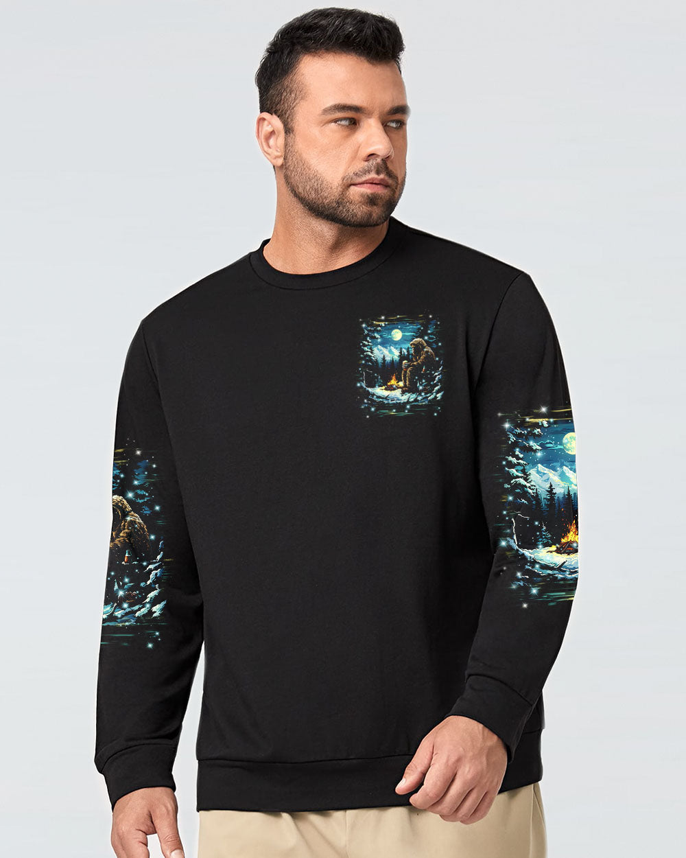 MAKING MEMORIES ONE CAMPFIRE AT A TIME BIGFOOT ALL OVER PRINT - YHHN2310245
