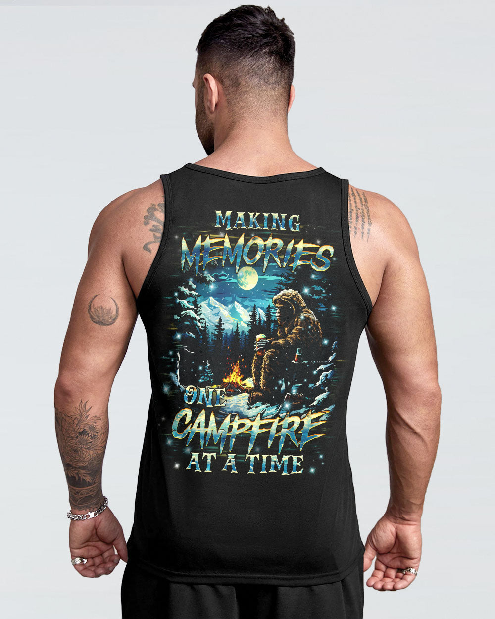 MAKING MEMORIES ONE CAMPFIRE AT A TIME BIGFOOT ALL OVER PRINT - YHHN2310245