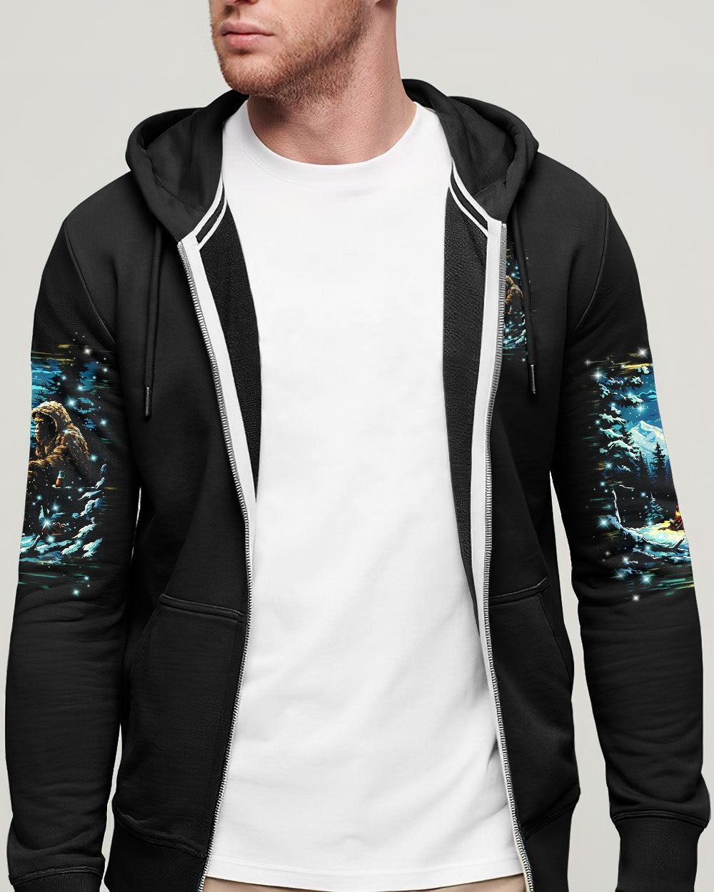 MAKING MEMORIES ONE CAMPFIRE AT A TIME BIGFOOT ALL OVER PRINT - YHHN2310245