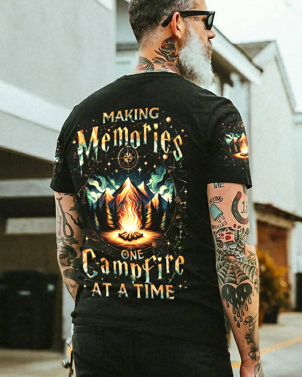MAKING MEMORIES ONE CAMPFIRE AT A TIME ALL OVER PRINT - YHHN2404242