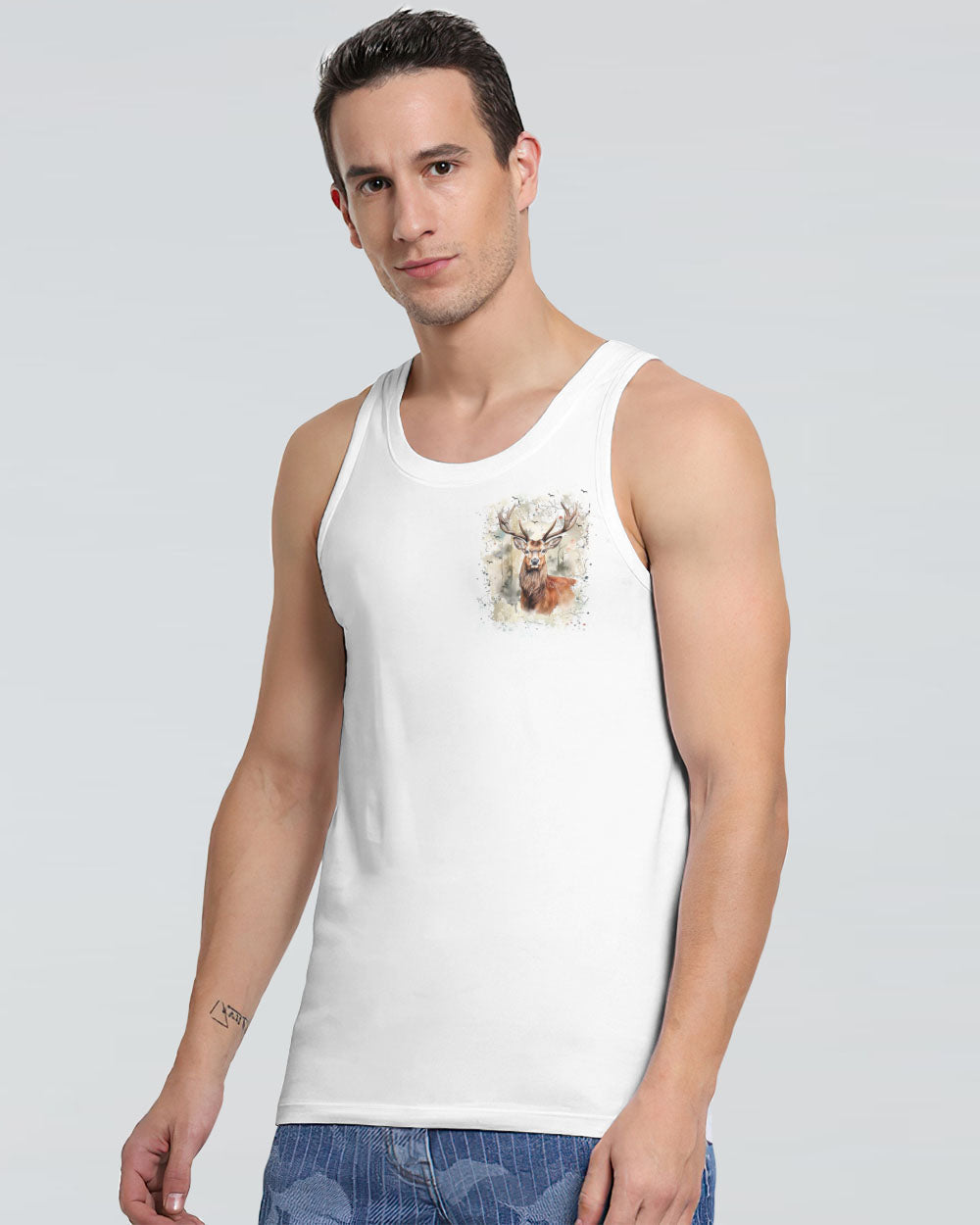 THE CLOSER I GET TO NATURE DEER HUNTING ALL OVER PRINT - YHHN2407241