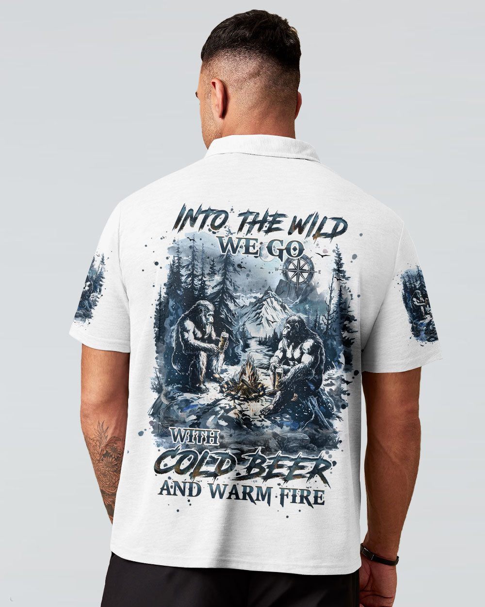 INTO THE WILD WE GO BIGFOOT ALL OVER PRINT - YHHN2502253