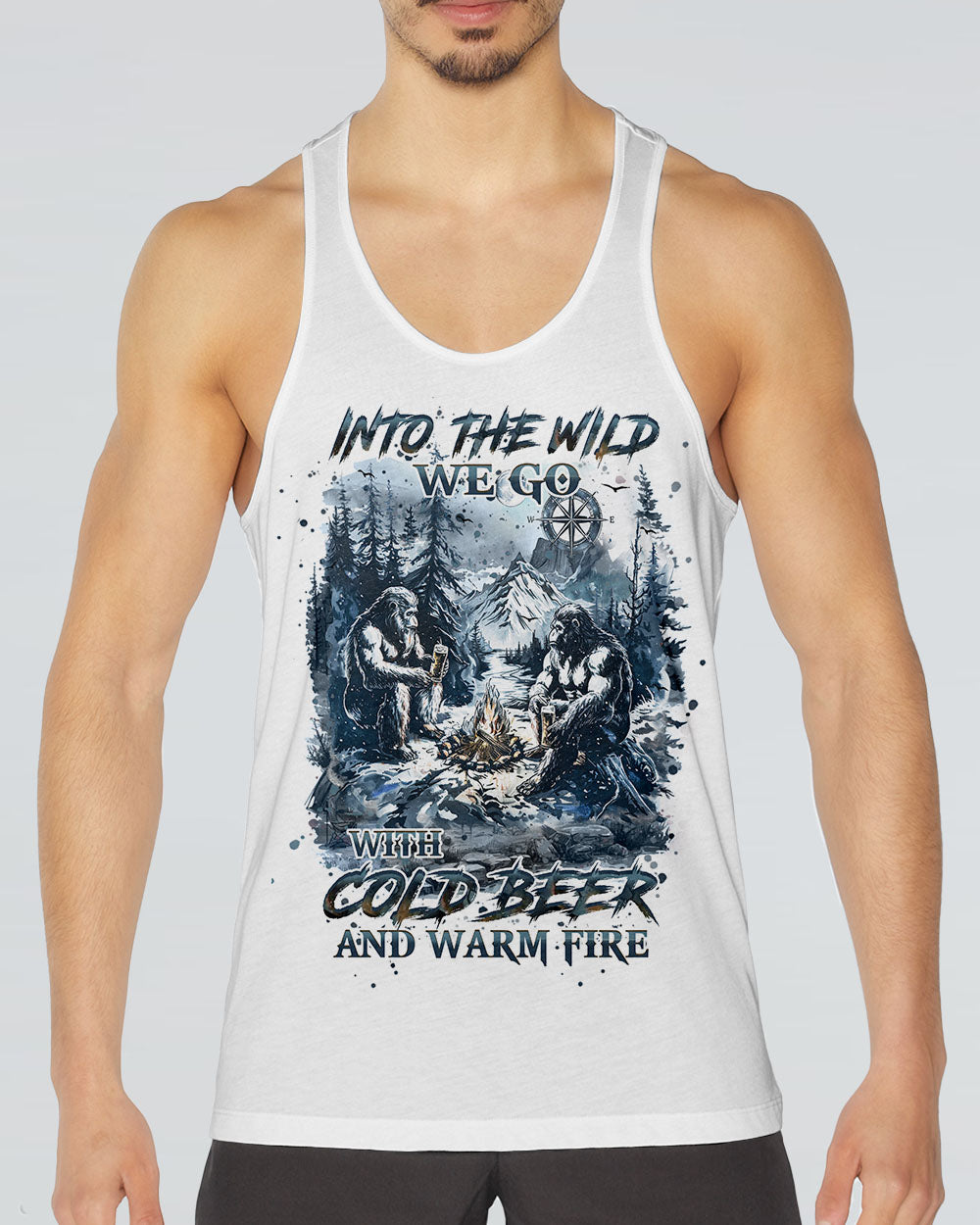 INTO THE WILD WE GO BIGFOOT ALL OVER PRINT - YHHN2502253