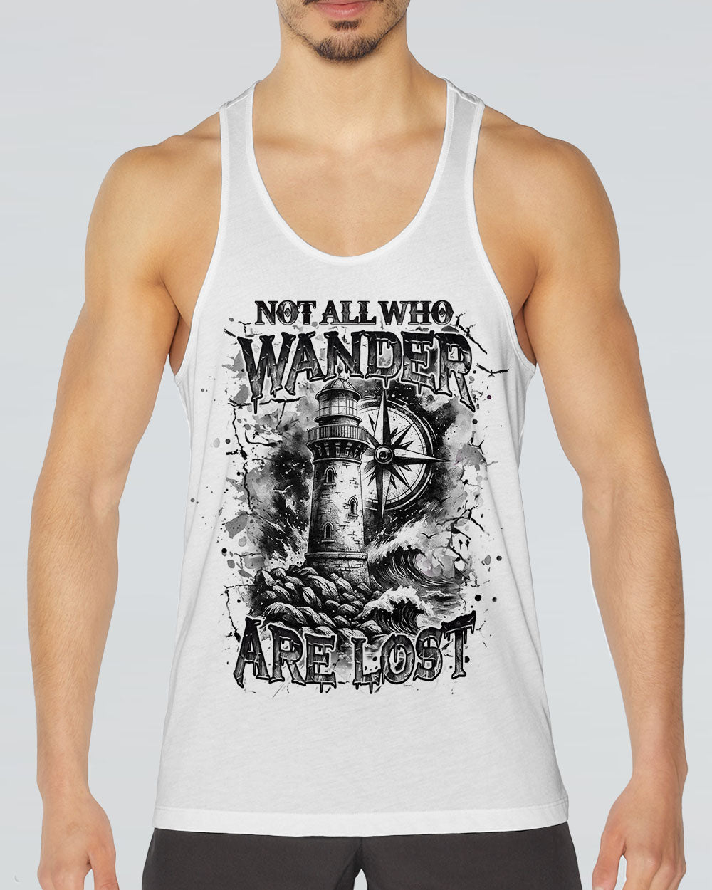NOT ALL WHO WANDER ARE LOST ALL OVER PRINT - YHHN2506254