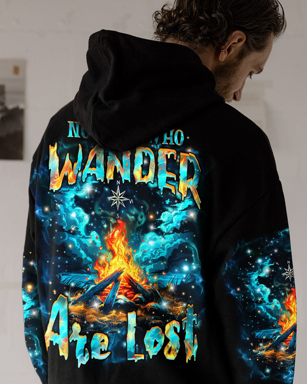 NOT ALL WHO WANDER ARE LOST ALL OVER PRINT - YHHN2509243