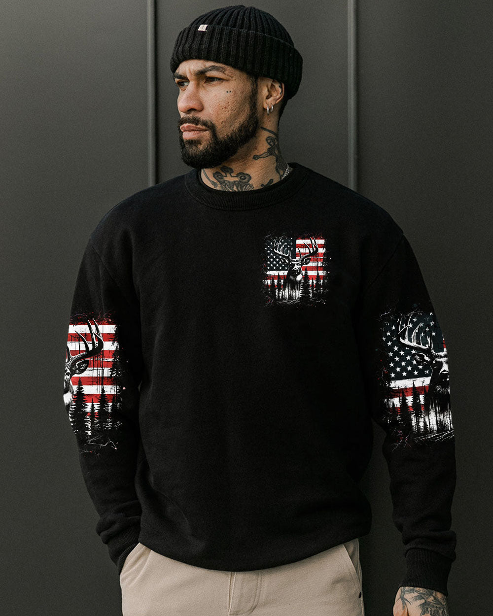 THE CLOSER I GET TO NATURE DEER HUNTING ALL OVER PRINT - YHHN2607241