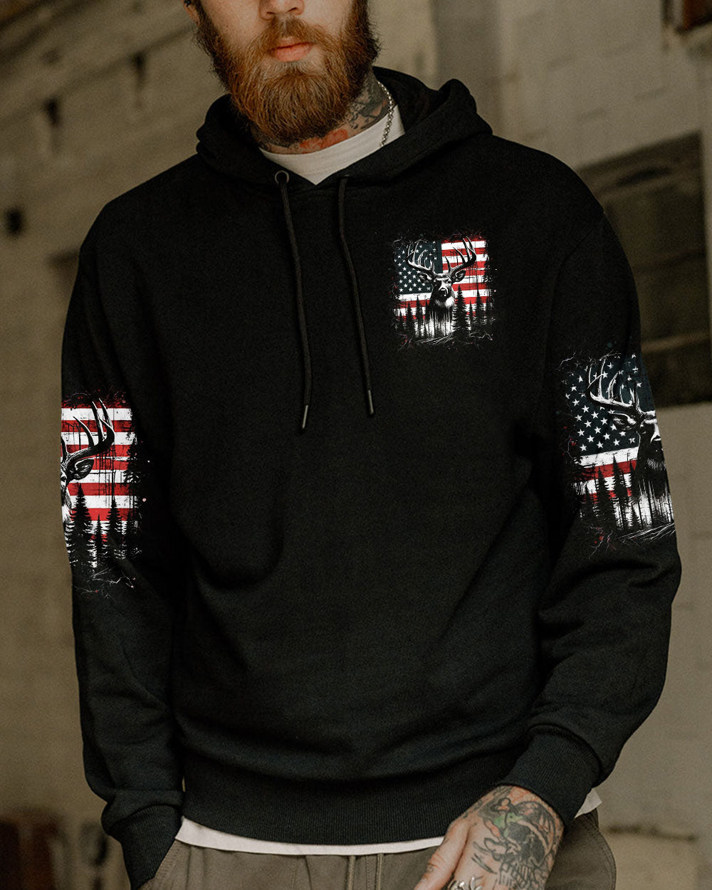 THE CLOSER I GET TO NATURE DEER HUNTING ALL OVER PRINT - YHHN2607241