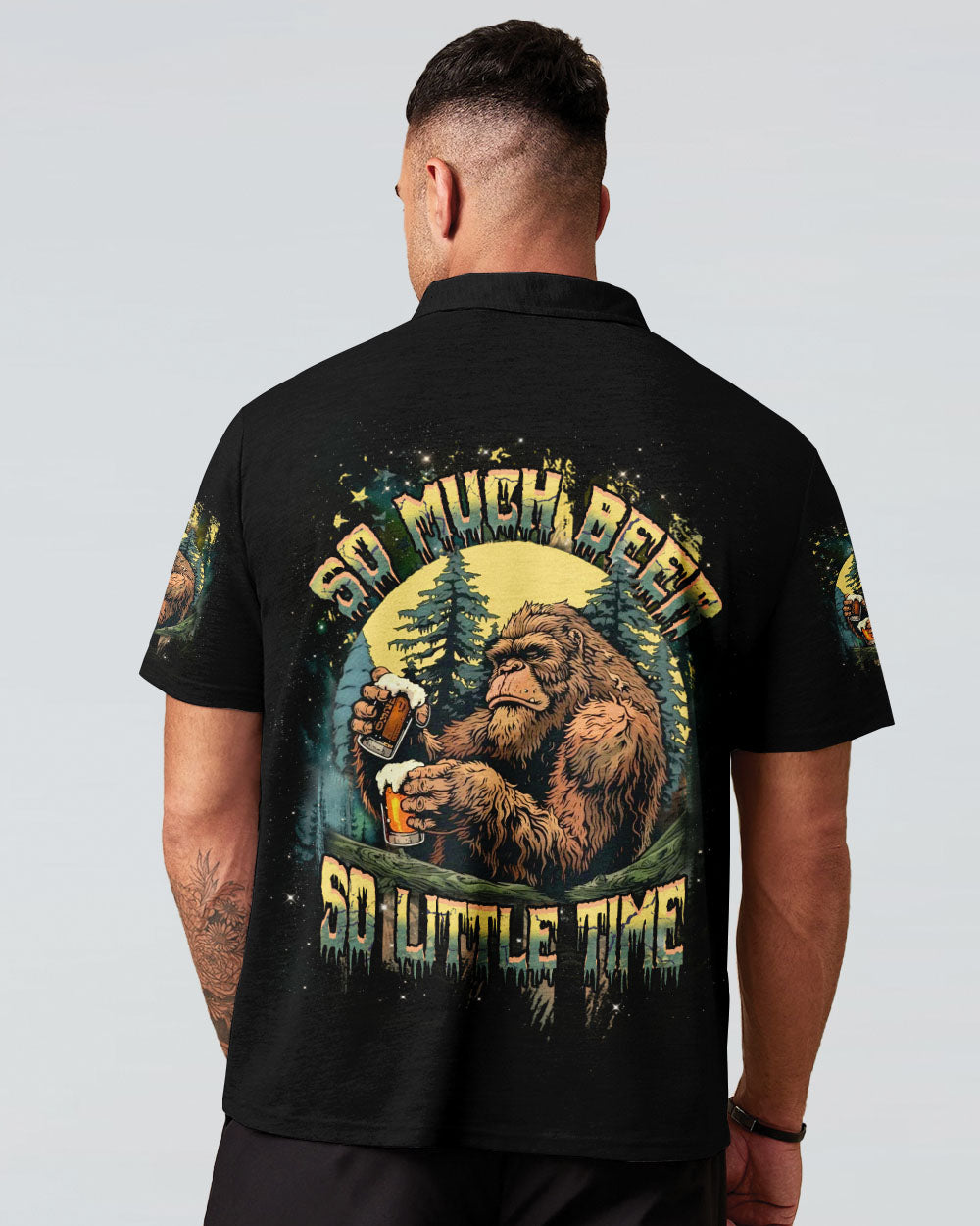 SO MUCH BEER SO LITTLE TIME BIGFOOT ALL OVER PRINT - YHHN2711244
