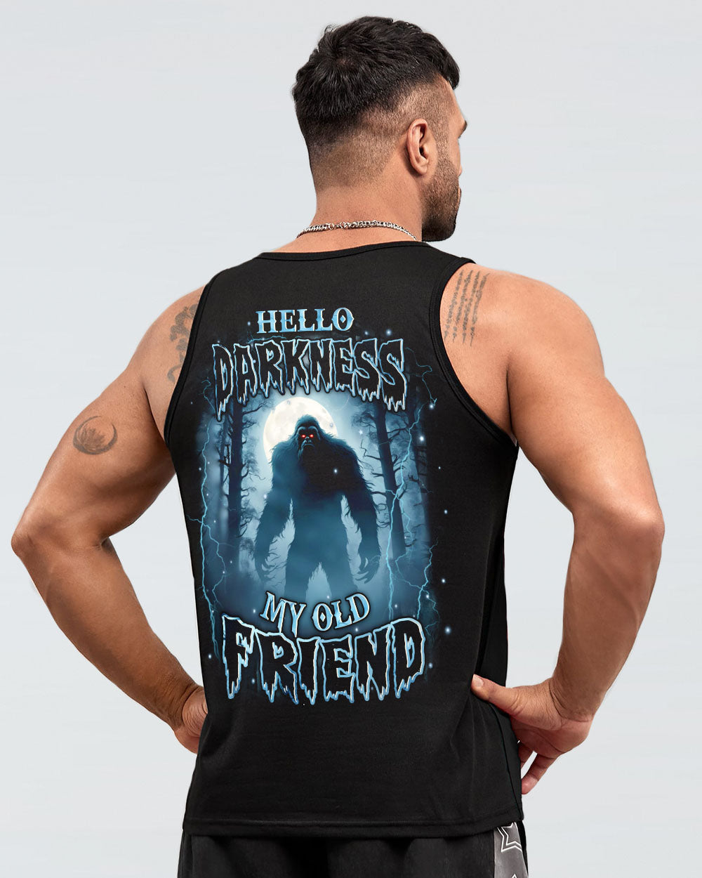 HELLO DARKNESS MY OLD FRIEND BIGFOOT ALL OVER PRINT - YHHN2811251