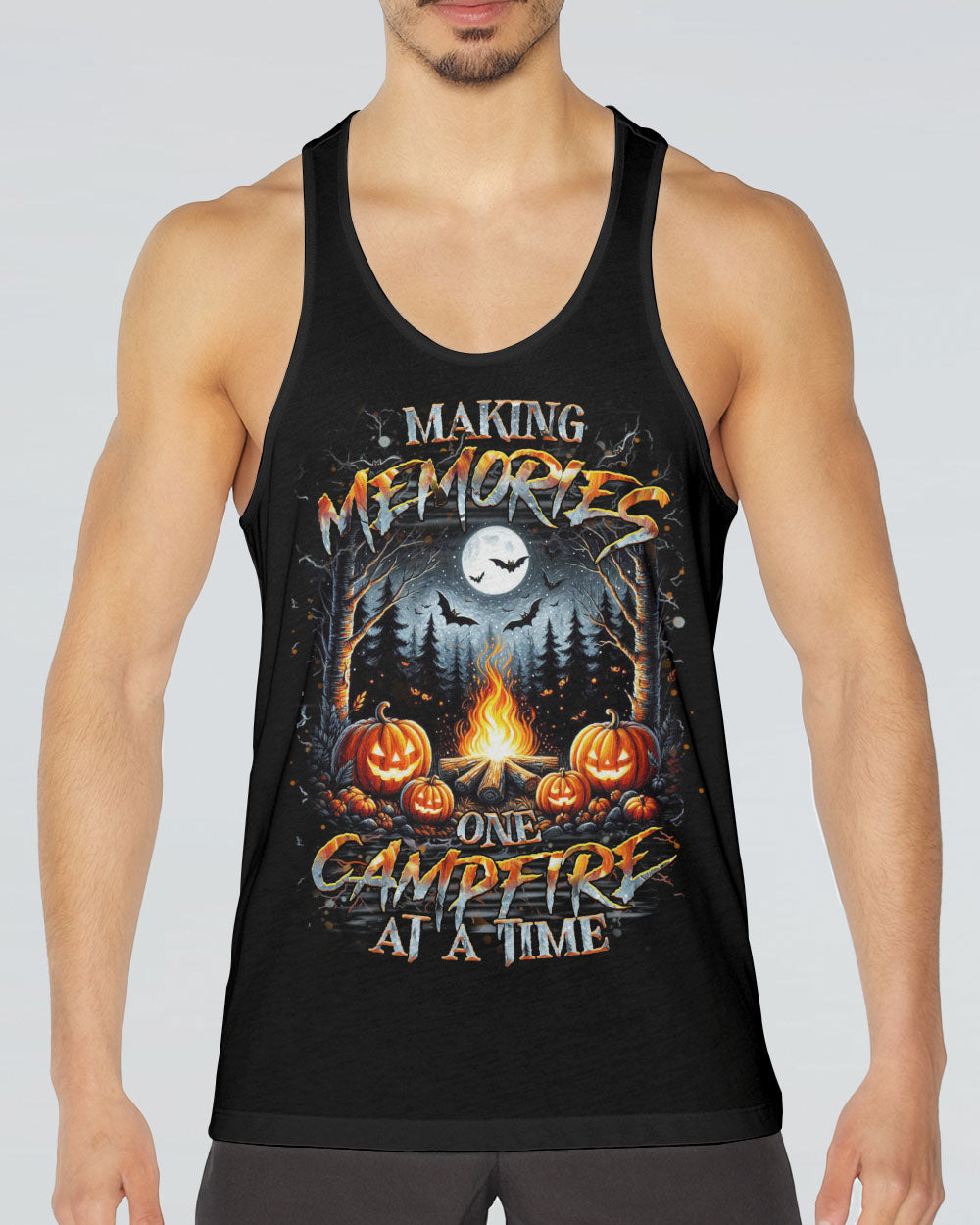 MAKING MEMORIES ONE CAMPFIRE AT A TIME HALLOWEEN ALL OVER PRINT - YHHN2908243