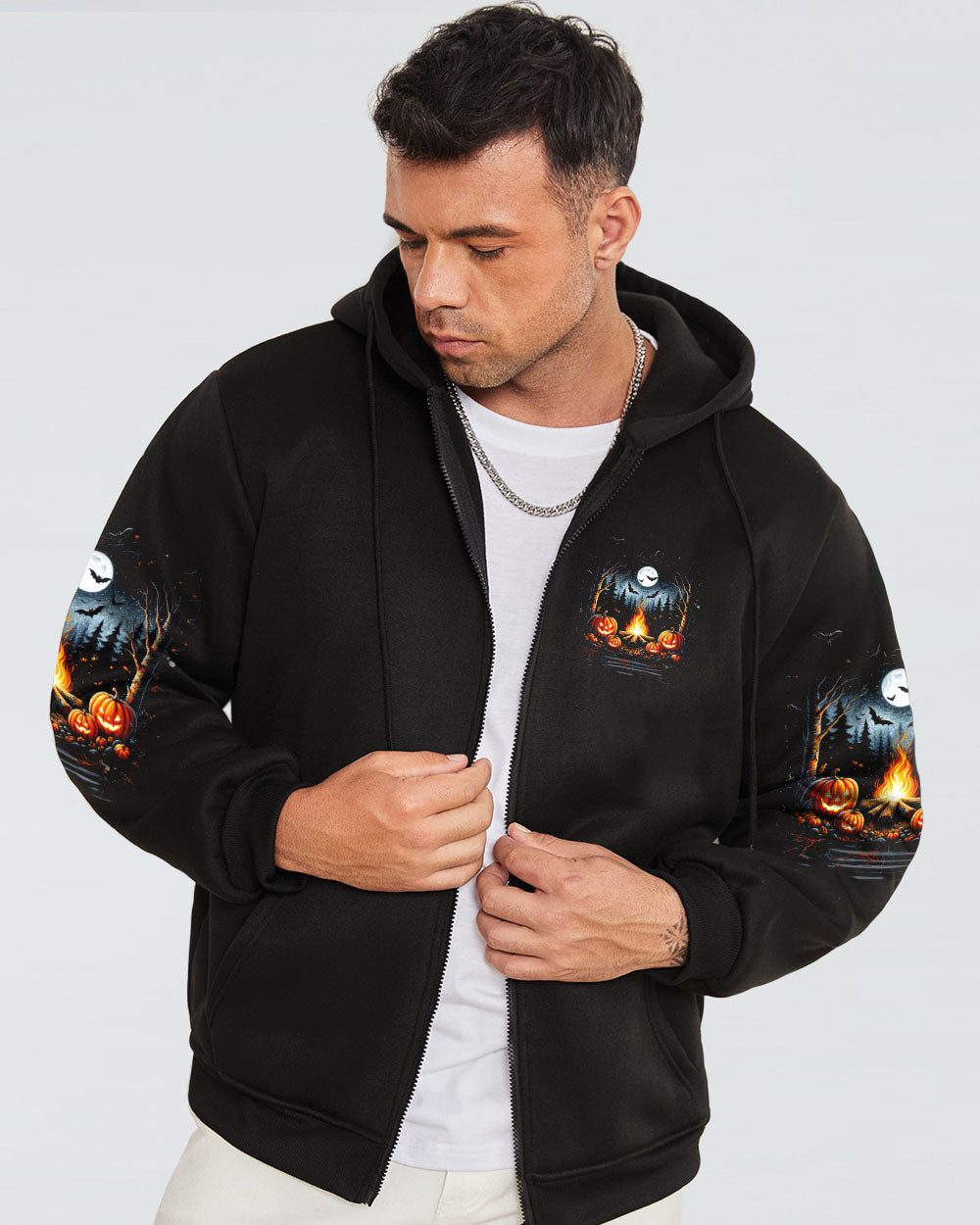 MAKING MEMORIES ONE CAMPFIRE AT A TIME HALLOWEEN ALL OVER PRINT - YHHN2908243