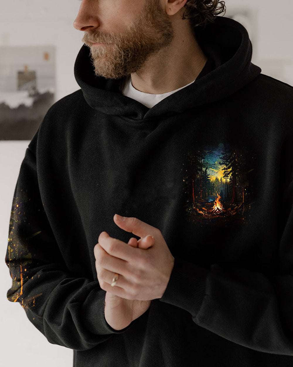 BORN TO EXPLORE DESTINED TO BE WILD ALL OVER PRINT - YHHN3009243