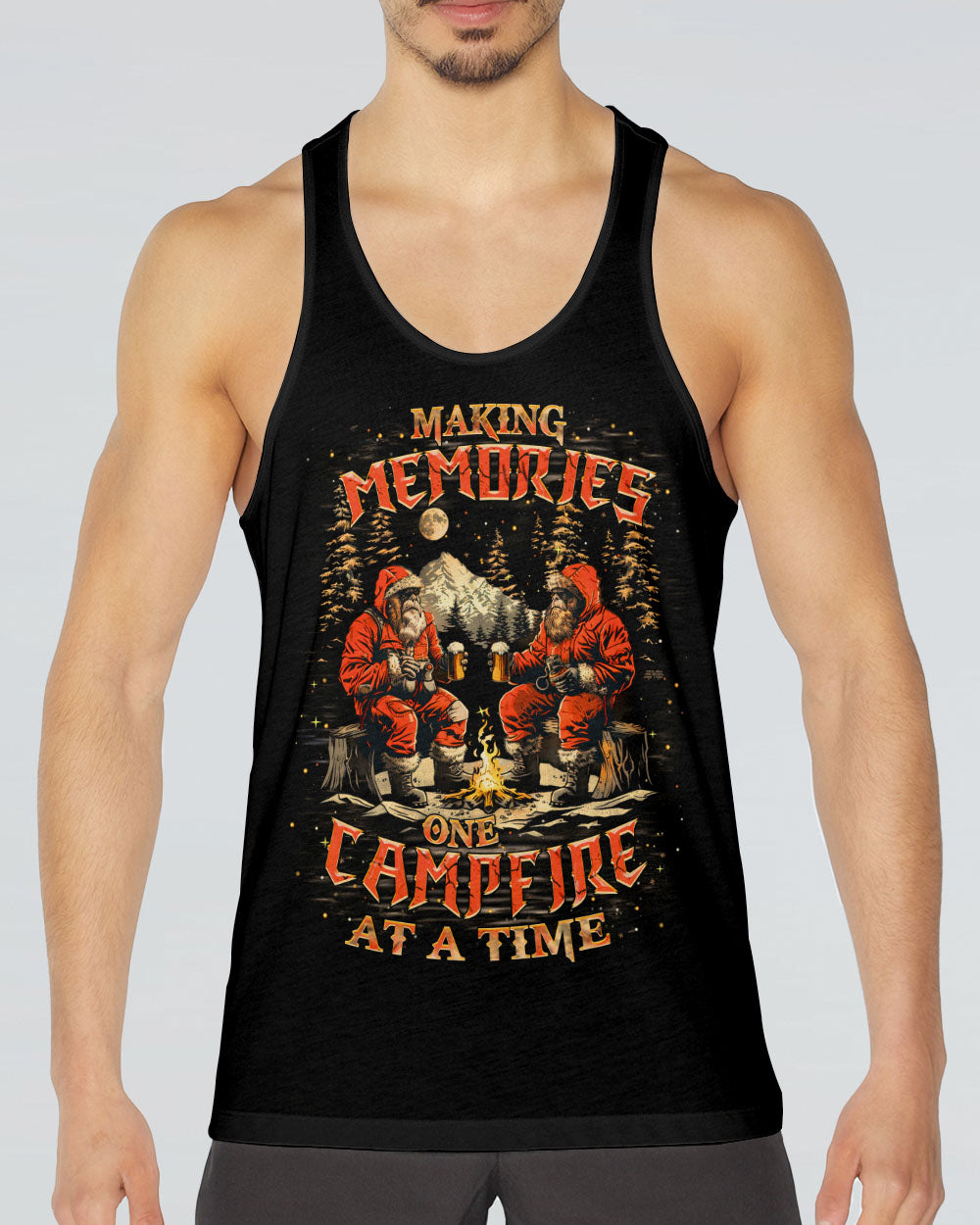MAKING MEMORIES ONE CAMPFIRE AT A TIME BIGFOOT ALL OVER PRINT - YHHN3010241