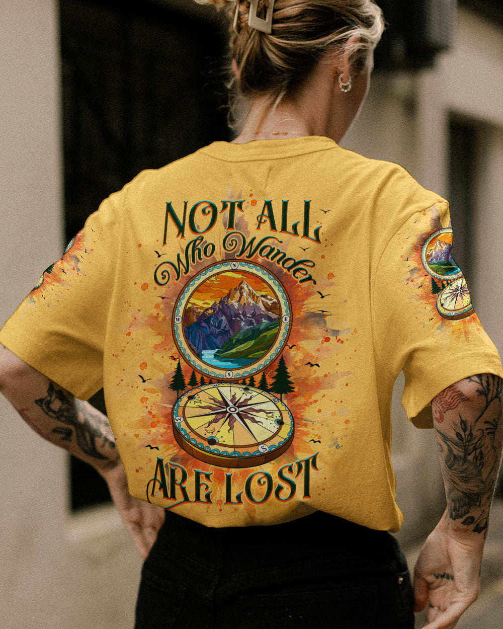 NOT ALL WHO WANDER ARE LOST ALL OVER PRINT - YHKD0805241