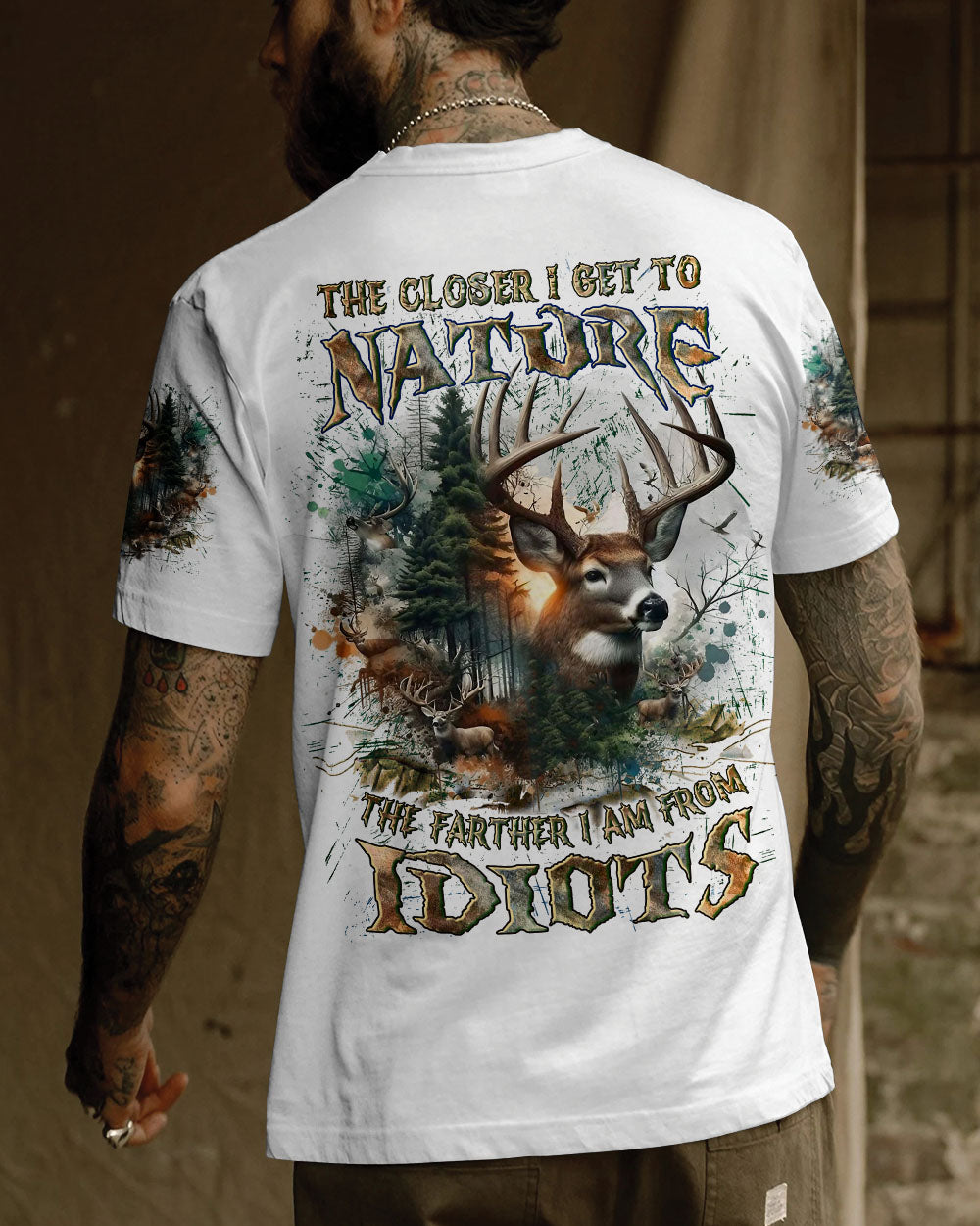 THE CLOSER I GET TO NATURE ALL OVER PRINT - YHLN0108241