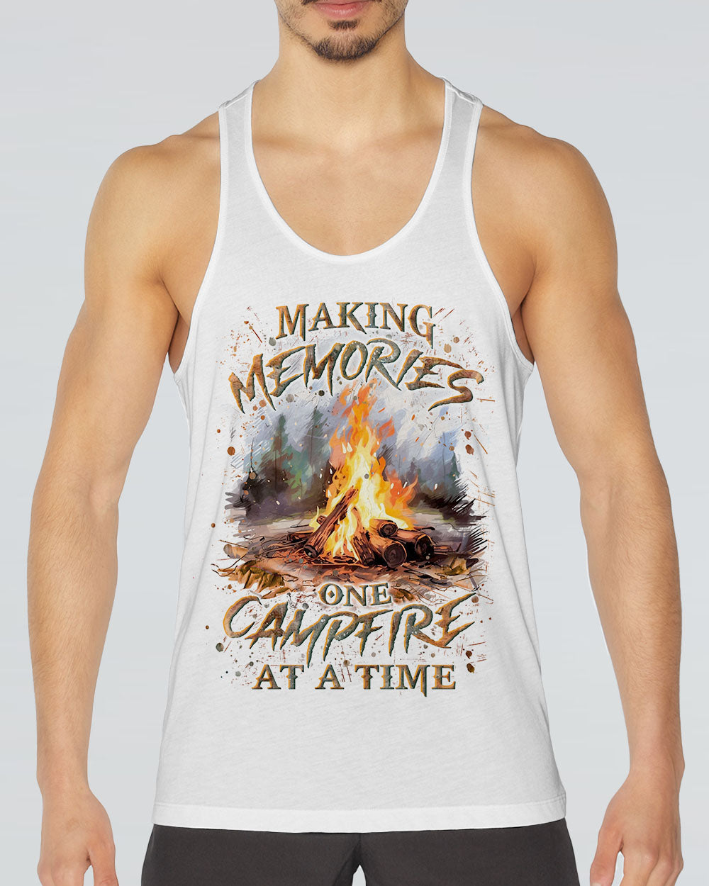 MAKING MEMORIES ONE CAMPFIRE AT A TIME ALL OVER PRINT - YHLN0208241