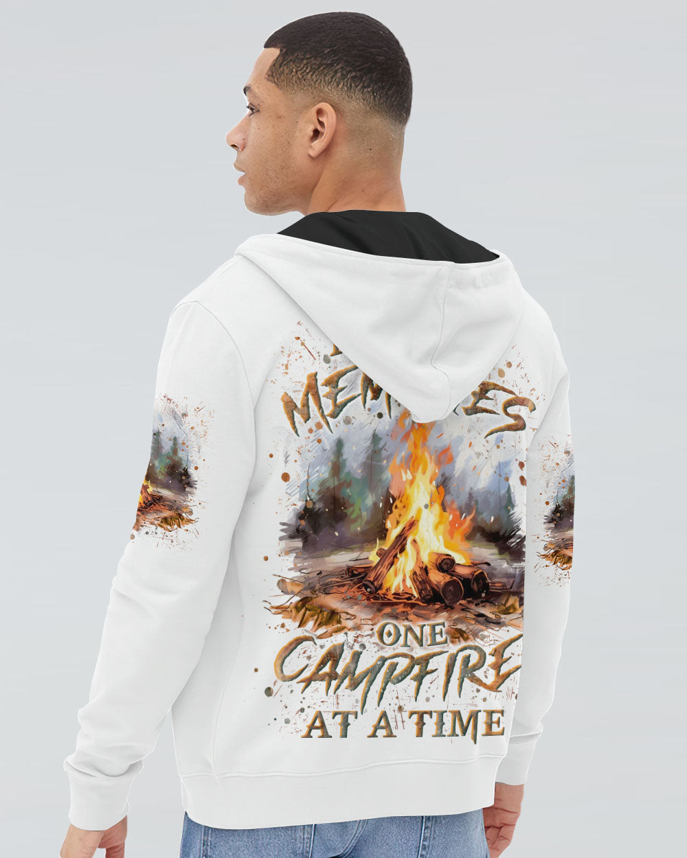 MAKING MEMORIES ONE CAMPFIRE AT A TIME ALL OVER PRINT - YHLN0208241