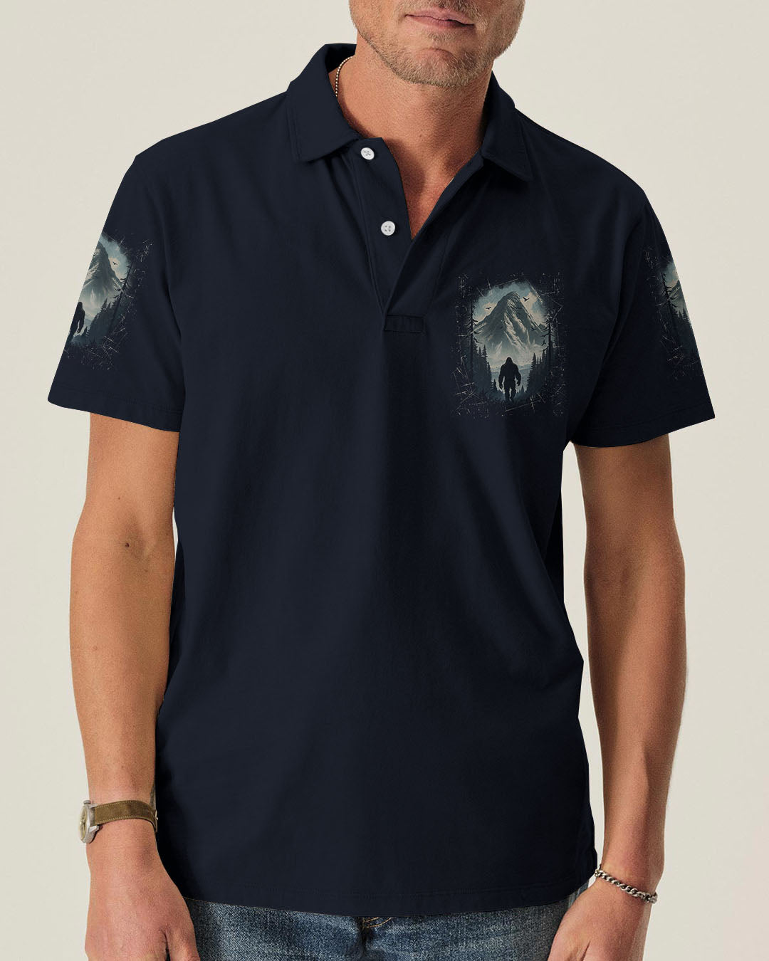 AND INTO THE FOREST I GO BIGFOOT ALL OVER PRINT - YHLN0212251