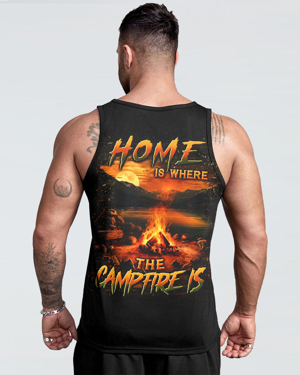 HOME IS WHERE THE CAMPFIRE IS ALL OVER PRINT - YHLN0403254