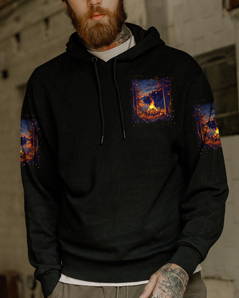 MAKING MEMORIES ONE CAMPFIRE AT A TIME ALL OVER PRINT - YHLN0409241