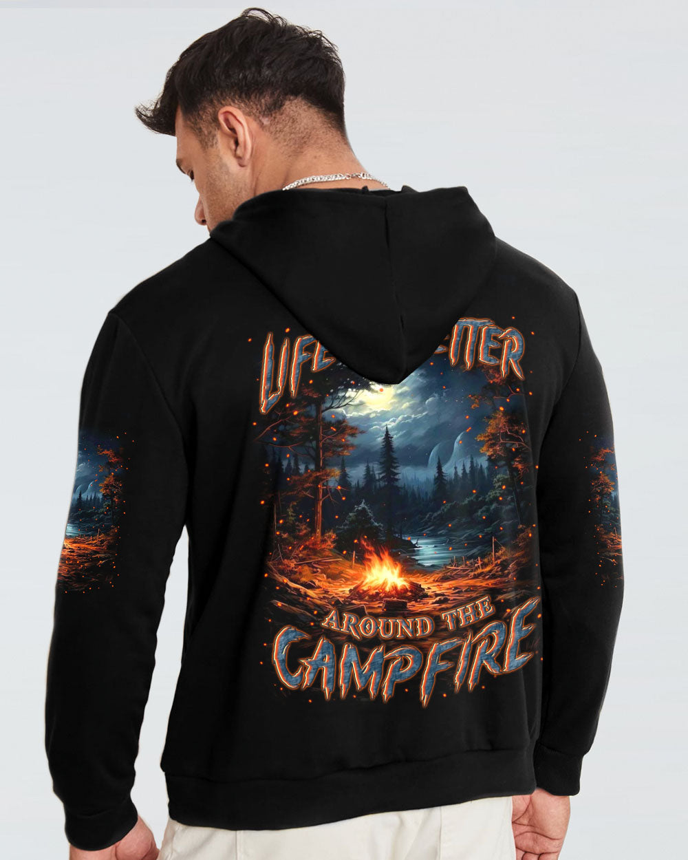 LIFE IS BETTER AROUND THE CAMPFIRE ALL OVER PRINT - YHLN0609243
