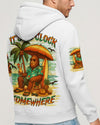 IT'S 5 O'CLOCK SOMEWHERE BIGFOOT ALL OVER PRINT - YHLN0707252