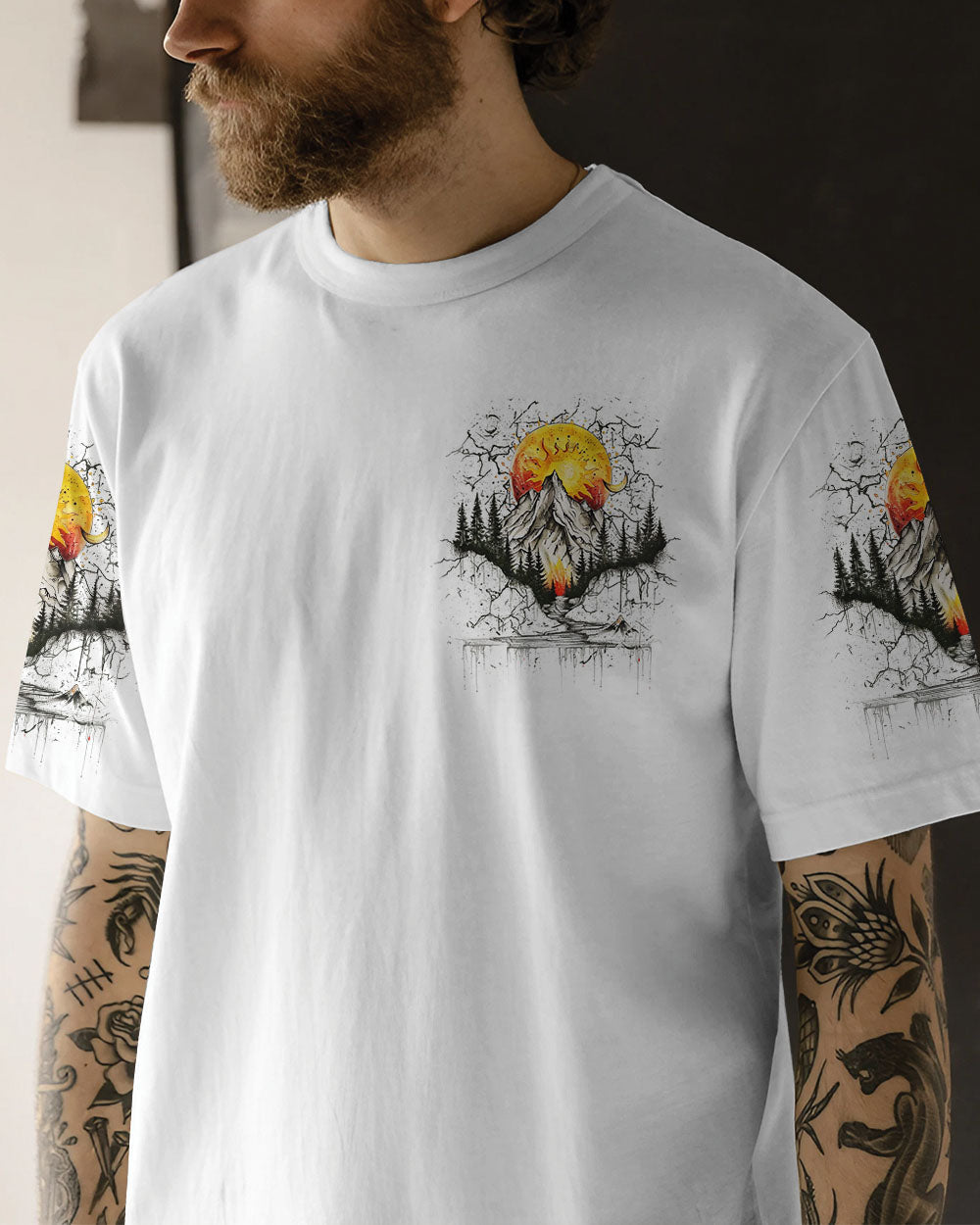 THE CLOSER I GET TO NATURE ALL OVER PRINT - YHLN0708243