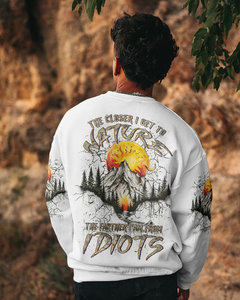 THE CLOSER I GET TO NATURE ALL OVER PRINT - YHLN0708243