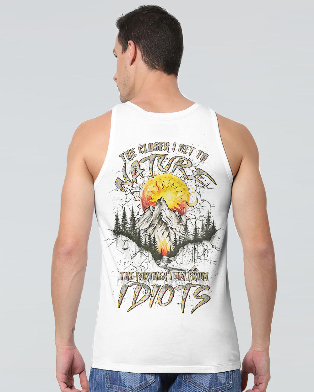 THE CLOSER I GET TO NATURE ALL OVER PRINT - YHLN0708243