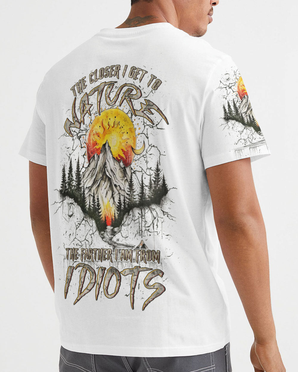 THE CLOSER I GET TO NATURE ALL OVER PRINT - YHLN0708243