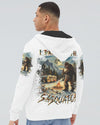 I PARTY WITH SASQUATCH BIGFOOT ALL OVER PRINT - YHLN0711241