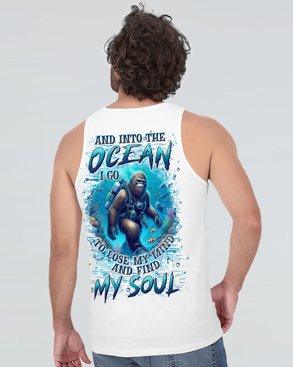 AND INTO THE OCEAN I GO BIGFOOT ALL OVER PRINT - YHLN0907253