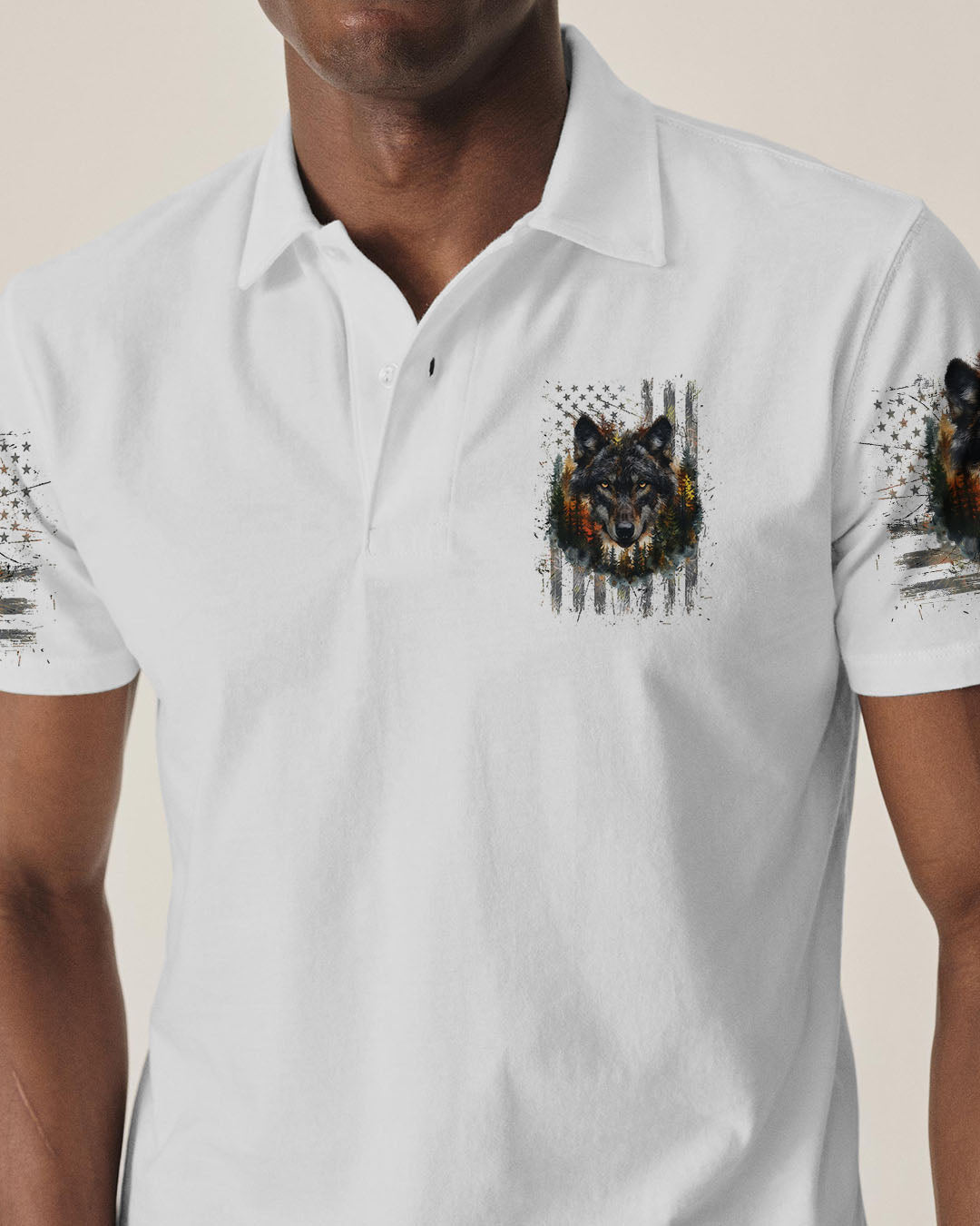 THE CLOSER I GET TO NATURE WOLF ALL OVER PRINT - YHLN0910251